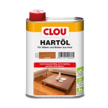 Clou Hartöl, Gebinde: 0,25 Ltr., Farbe: rotbraun