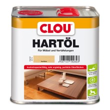 Clou Hartöl, Gebinde: 2,5 Ltr., Farbe: farblos