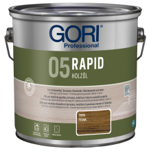 Gori 4052 Rapid Holz-Öl, Farbe: teak, Gebinde: 2,5 Ltr.