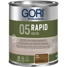 Gori 4052 Rapid Holz-Öl, Farbe: teak, Gebinde: 0,75 Ltr.