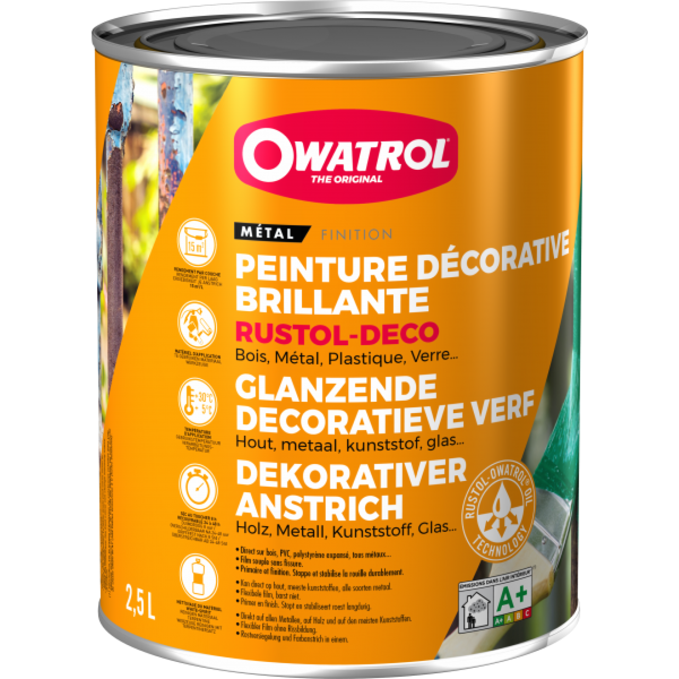 Owatrol-Rustol-Deco im Wunschfarbton