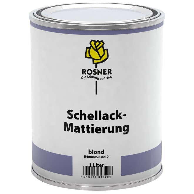 Rosner Schellack-Mattierung blond