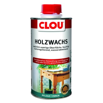 Clou W1 Holzwachs farblos