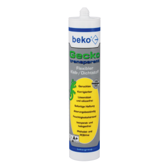 Gecko transparent Flexibler Kleb-/Dichtstoff 290ml