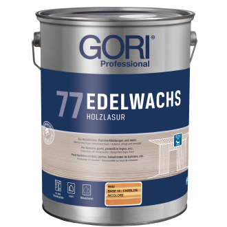 Gori 77 Edelwachs-Lasur für innen Wunschfarbton (RAL/NCS)