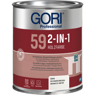 GORI 59 2-IN1 Holzfarbe Weiß