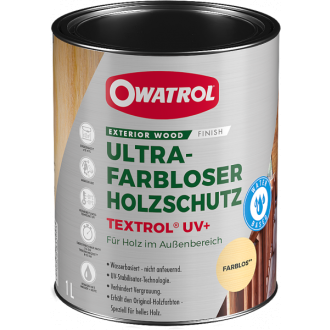 OWATROL TEXTROL UV+ – nahezu farbloser UV-Holzschutz