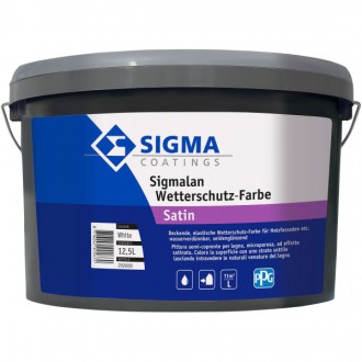 Sigmalan Wetterschutz-Farbe Satin