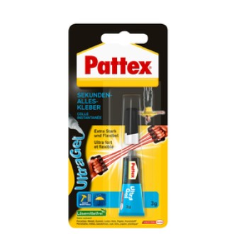 Pattex SekundenAlleskleber Ultra Gel 3gr.