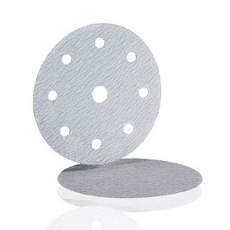 Blattscheiben velours-kletthaftend 125mm gelocht
