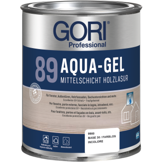 GORI 89 AQUA GEL Mittelschicht Holzlasur