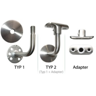Adapter für Handlaufstütze