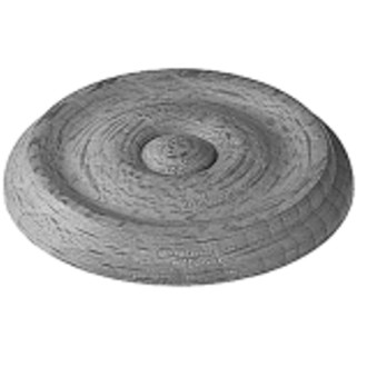 Rosette gedreht Typ 1 Buche