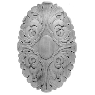 Rosette rund/oval Typ 13 Buche