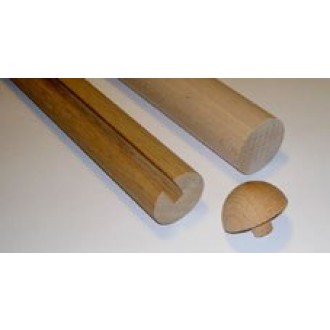 Holz-Handlauf verschiedene Holzarten